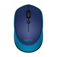 罗技 LOGITECH 蓝牙鼠标M336 蓝色