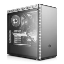 酷冷至尊 CoolerMaster MASTERBOX MS600 台式电脑机箱 银色