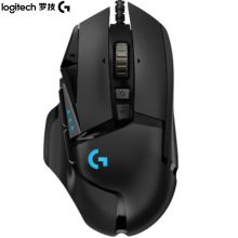 罗技/Logitech G502 HERO 鼠标 主宰者有线 电竞 25600DPI 黑色 