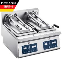 德玛仕（DEMASHI）双头电热煎饺机 饺子机 煎扒葱油饼 PYJ-02【工程升级款】（单位：台）