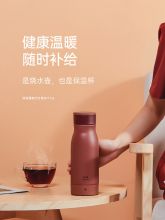 Bruno BZK-A01 7.3*7.3*21cm便携式全自动口袋电热水杯 苏木红、云雾灰 (单位：个 )