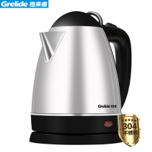 格来德 WWK-1501S 1.5L 家用自动断电304不锈钢电热烧水壶 不锈钢原色（单位：台）