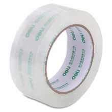 得力 30311 6卷装 40mm*60Y*100um 高品质高透明封箱胶带打包胶带（单位：筒）