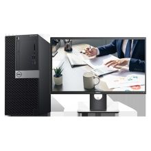 戴尔 5060MT 台式电脑(I5-8500/8G/1TB/RW/win10H/USB键鼠/23.8英寸显示器/三年保修) 黑 单位：台