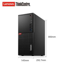 联想 E76X i3-10100 升级8G 1TB 加128G SSD 无光驱 加2G独显 win10 15L 19.5 台式电脑 黑色 (单位：台）