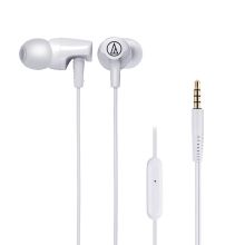 铁三角 AUDIO-TECHNICA CLR100IS 入耳式立体声音乐耳机 白色