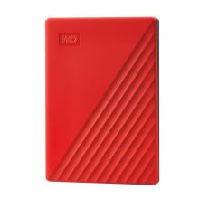 西部数据 WD MY PASSPORT随行版 2.5英寸 移动硬盘 2TB USB3.0 魄动红