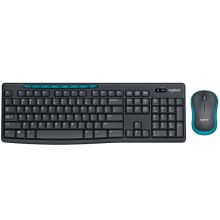 罗技 LOGITECH MK275 无线光电键鼠套装 黑蓝色