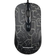新贵 NEWMEN GX1-F 有线游戏竞技鼠标 黑 