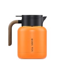 八马茶业 CBQ046 智能温显焖茶壶 保温壶 养生壶 焖泡壶1500ml 活力橙（单位：个）