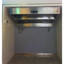 东方和利 DF-YS-12 2400mm*1350mm*800mm 商用厨具厨房设备酒店用品 湿式油烟净化一体机运水烟罩一体机湿法水膜过滤 银色 (单位:台)