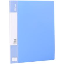 得力 5038 侧入式资料册 A4 40页 单位：本 黑色