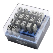 旗牌 EGRN-48M 拼接组合印数字套装 17字粒 单位：套 本色