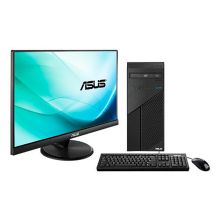 华硕 D324MT-I5D18204 台式电脑（23.8"显示器/I5-7400/8G/1T/2G独显/200W） 黑色（单位：台）