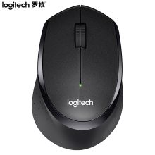 罗技/Logitech   M330 无线静音 鼠标  10米覆盖 即插即用 台式笔记本电脑 苹果MAC商务便携出差 办公鼠标 右手鼠标 带无线2.4G接收器 灰色/蓝色/白色/黑色 1*1