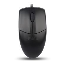 双飞燕 A4TECH OP-520NU 有线办公鼠标 黑色