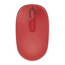 微软 MICROSOFT 无线便携鼠标1850 火焰红