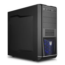 酷冷至尊 CoolerMaster 毁灭者经典U3升级版 黑色中塔电脑主机机箱