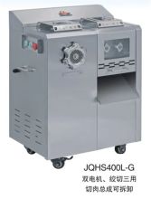 恒联 JQHS400L-G 绞切肉机 商用立式多功能大功率 切肉绞肉灌肠 双电机 绞切三用 (单位：台）