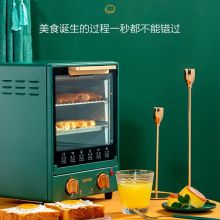 苏泊尔 K15FK618  15L 多功能定时控温电烤箱 绿色（单位：台）