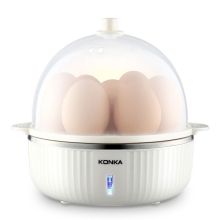康佳（KONKA） KGZZ-1213 一键式按键操作悦蛋堡 煮蛋器 白色（单位：个）
