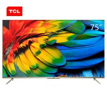 TCL 75D9 1671*1031*403mm 75英寸液晶平板电视机（4K超高清全面屏/智能语音） 金色（单位：台）