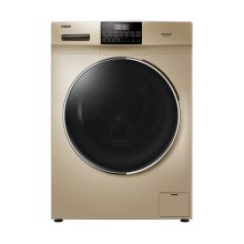 海尔 G90028B12G 595*550*850 大容量家用静音9kg 洗衣机全自动滚筒 金（单位：台）