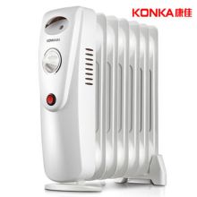康佳 KH-YT09 电热油汀小型迷你电暖器 白色