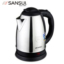 山水  YY-15B16食品级304不锈钢 电热水壶 黑色