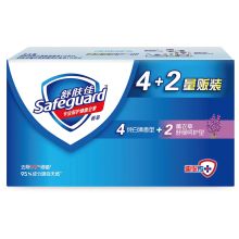 舒肤佳 超值6块装 香皂 纯白*4＋薰衣草*2（温和清洁 长效抑菌）新老包装随机发货（单位：组）