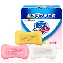 舒肤佳 混合三块促销装 香皂（纯白清香*1+柠檬清新*1+芦荟呵护*1）（单位：组）