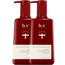 b2v 520ml 520ml B2V 520ml止痒洗发水+520ml黑藻护发素 红色 （单位：套） (单位：套)