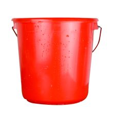 环杰 ZR-027 加厚塑料水桶  红色 （单位：个）