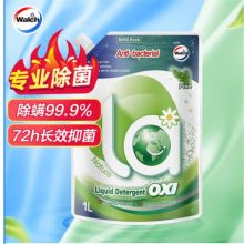 威露士 1L 洗衣液松木袋装 除菌除螨手洗机洗杀菌率达99%（单位：袋）