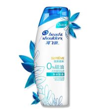 海飞丝/Head&Shoulders 致美微米无硅油系列 . 洗发水去屑控油清香型 补水轻盈洗发露 450ml/瓶