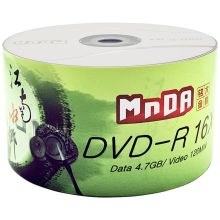 铭大金碟 DVD-R光盘/刻录盘 16速4.7G 塑封装50片 单位：盒
