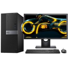 戴尔 OptiPlex 5070MT 台式电脑（I5-9500/8G/1TB/DVDRW/Win10/三年保修/21.5显示器） 黑色（单位:台）
