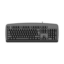 双飞燕 A4TECH KB-8 PS2 有线办公键盘 PS2接口 黑色