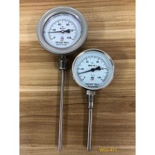 苏仪 WSS-411 0-100℃/L=200 双金属温度计 径向 银灰色 (单位：支)