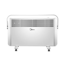 美的/Midea NDY-DN对流式对衡式欧式快热家用速热防水四级2000W内置加湿IP*4 取暖器 白色