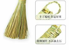 杜优克 25CM 竹编刷锅把手工竹编锅刷家用刷锅神器竹制品青皮竹刷把 天然竹刷25-30cm（单位：把） (单位：把)