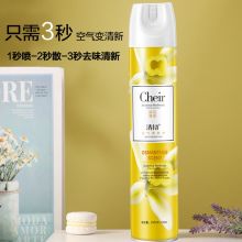清扬 空气清新剂桂花香型去除味家用室内户外卫生间厕所卧室汽车净化空气清新喷雾剂370ml（单位：瓶）