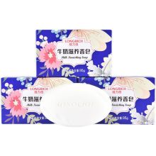 隆力奇 95g 牛奶滋养香皂 清洁沐浴皂 芳香舒爽丝滑润肤 3块（单位：块）