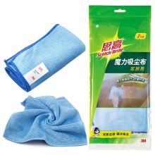 3M思高   XY003823800 2片装 魔力吸尘布 抹布 2.00 块/包 (计价单位：包) 蓝色