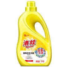 洛娃 3kg 浪漫花香 富氧净多功能洗衣液 黄色（单位：瓶）