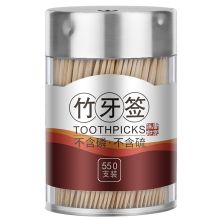 唐宗筷 A3915 一次性家用竹牙签 550支装 配色 （单位：卡）