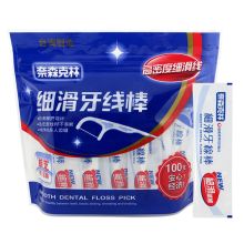 奈森克林 单支独立包 100支/袋细滑牙线棒 (单位：包）