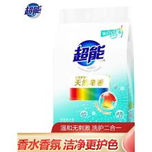 超能 花漾护色天然皂粉浪漫香水香 2.5kg 单位：袋