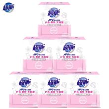 超能 160g*6 樱花香水透明皂洗衣皂 粉色（单位：组）