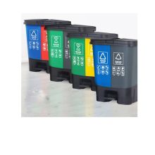 法拉 80L 办公楼分类垃圾桶 配色(单位：个)